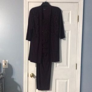 Special occasion jacket and pants.